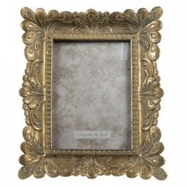 Fotorámeček zlatý Versailles 17 x 22 cm