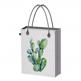 Nákupní plstěná taška Kaktus