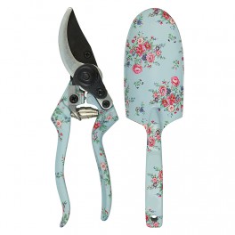 Zahradnické nůžky s lopatkou Ailis pale blue