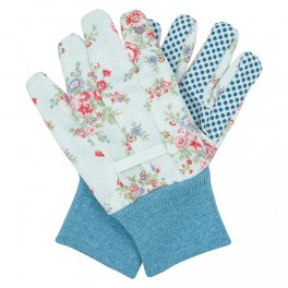 Dětské zahradnické rukavice Ailis pale blue