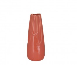 Porcelánová váza Liva korálová S