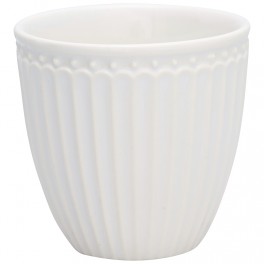 Mini latté šálek Alice white
