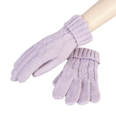 Pletené rukavice fialové Aspen - Kliknutím zobrazíte detail obrázku.