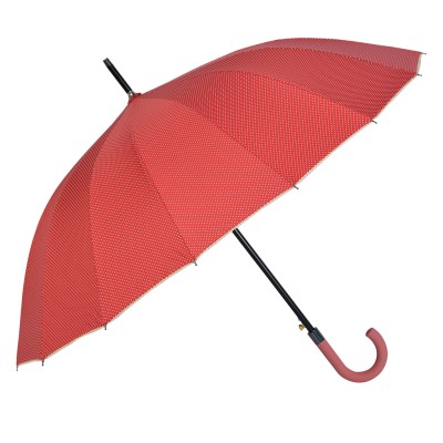 Deštník červený s puntíky Adele - Kliknutím zobrazíte detail obrázku.