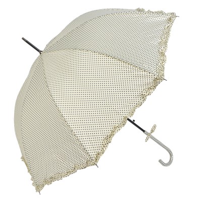 Deštník bílý s volánky Susan - Kliknutím zobrazíte detail obrázku.