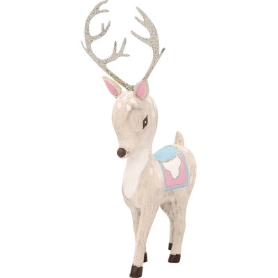 Dřevěná dekorace Bambi white S - Kliknutím zobrazíte detail obrázku.